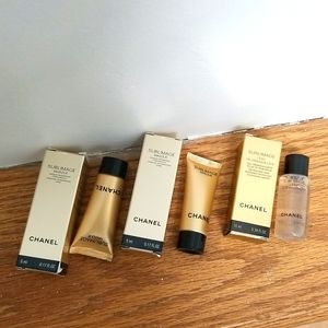 Chanel Sublimage Mask & Cleansing Water.